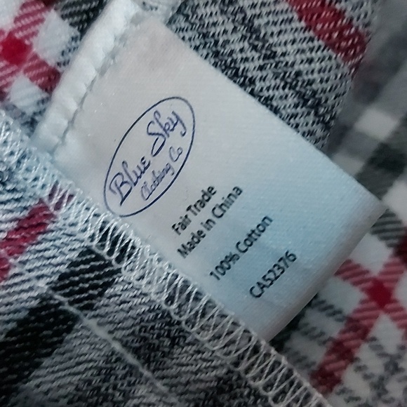 Blue Sky Plaid Shirt - Picture 5 of 6